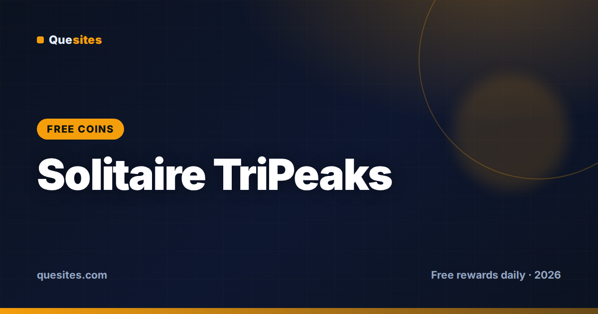 Cover for Best Ways to Get Free Coins in Solitaire TriPeaks