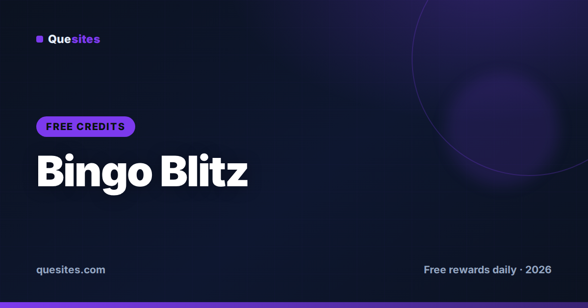 Cover for Best Ways to Get Free Credits in Bingo Blitz