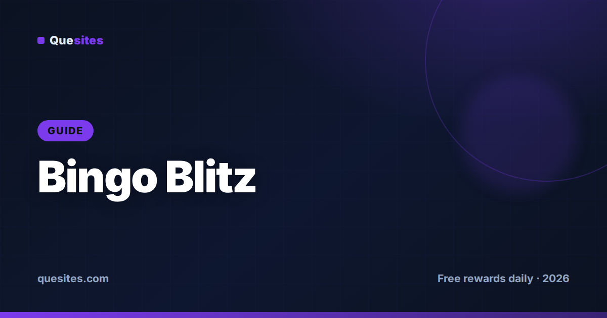 Cover for Bingo Blitz Free Credits Without Human Verification — the Truth