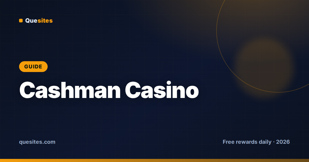 Cover for Cashman Casino Free Coins Without Human Verification — the Truth