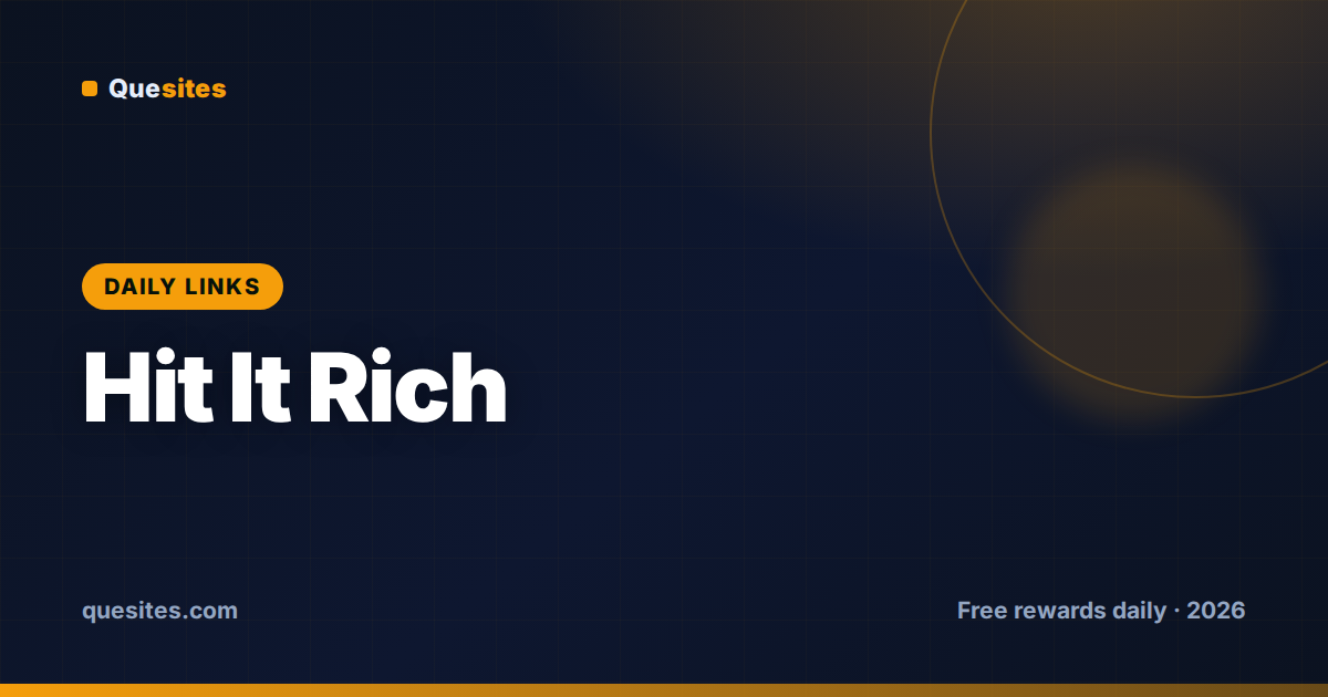 Hit It Rich