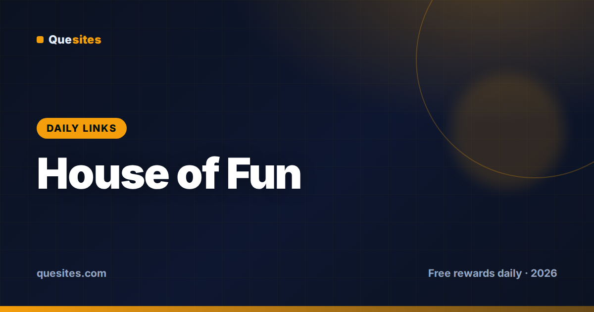 Cover for House of Fun Free Coins (Today, July 24, 2026)