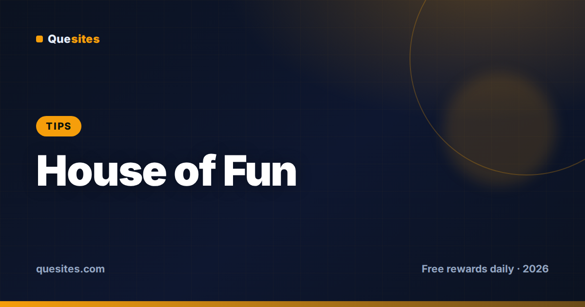 Cover for House of Fun Tips & Tricks: Get More Coins Faster