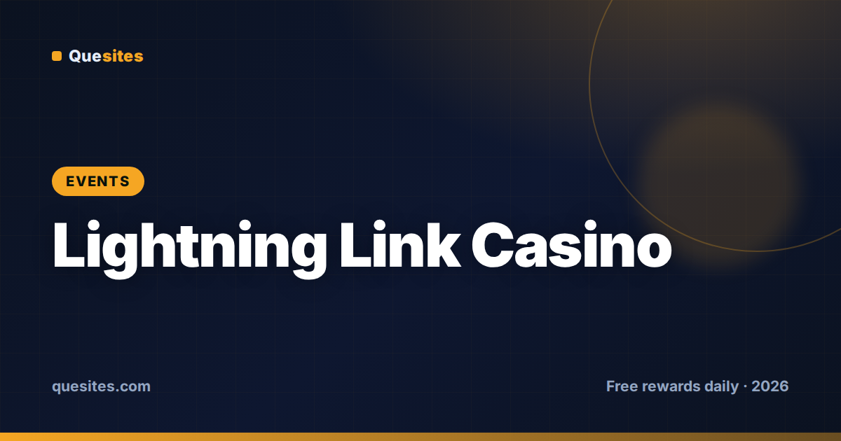Cover for Lightning Link Casino Events & Free Rewards This Week