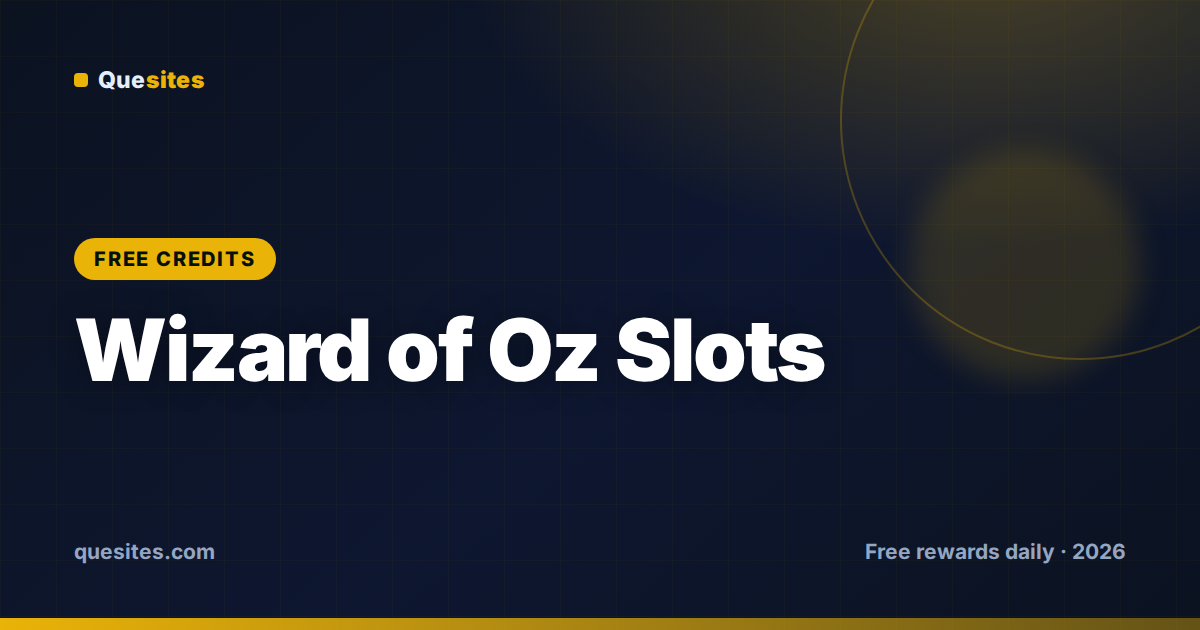 Wizard of Oz Slots