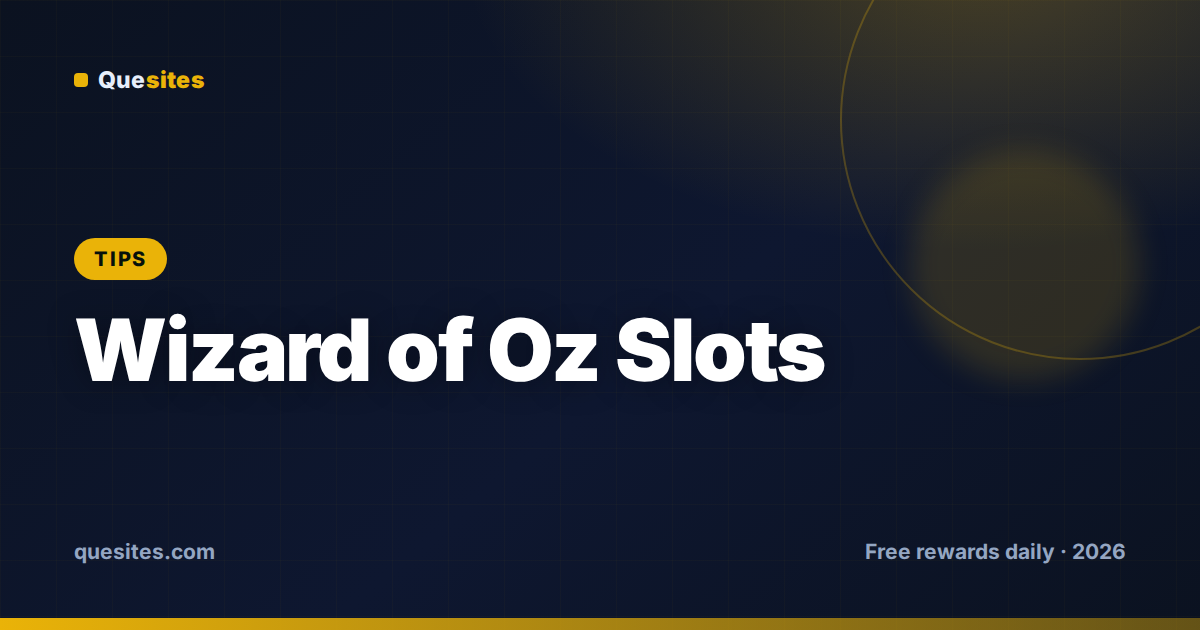 Wizard of Oz Slots